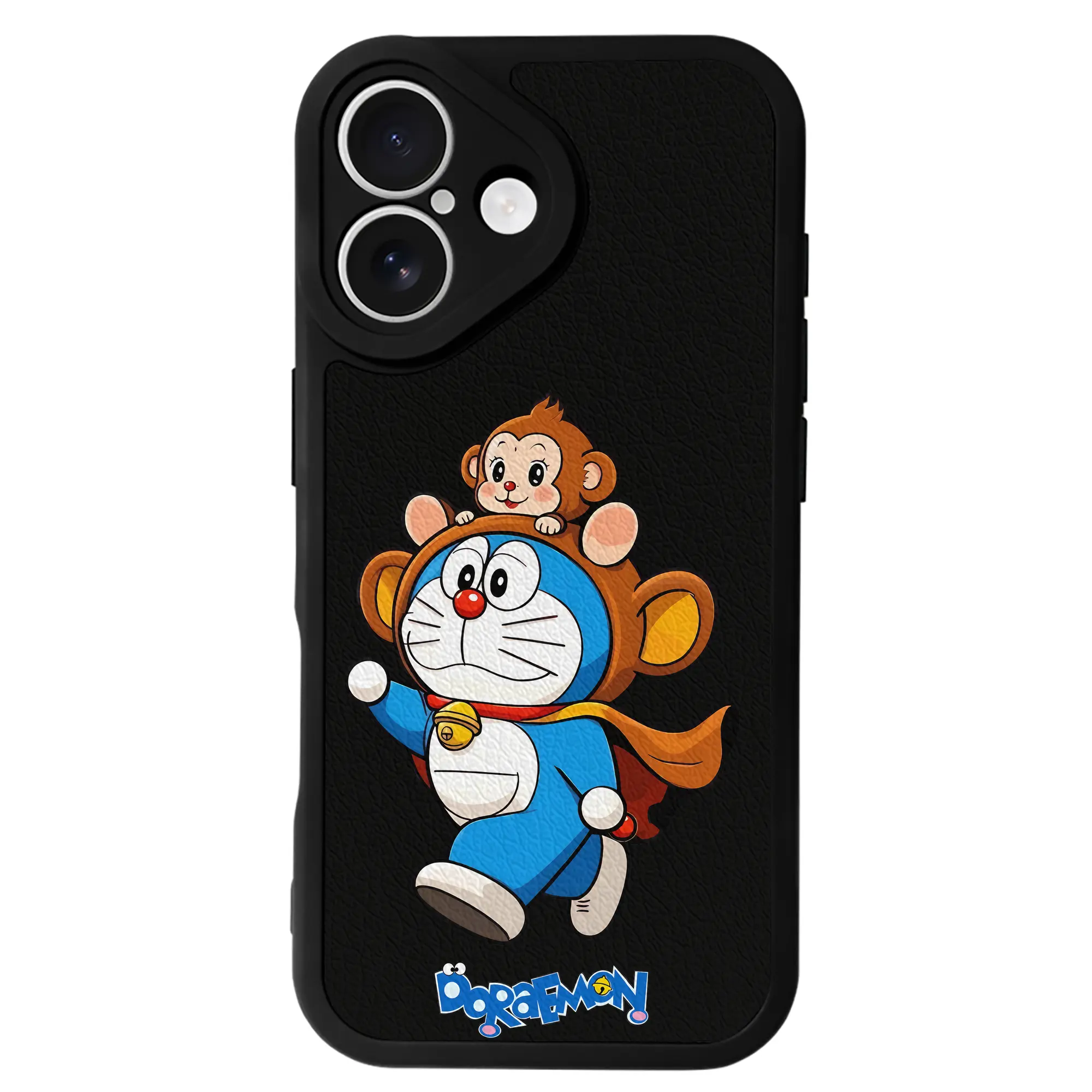 ドラえもん グッズドラえもん - IPhone 16シリーズ対応 ・ シリコンスマホケース ・ レザー調 ・ 高精度フィット ・ 耐衝撃 ・ ワイヤレス充電対応 ・ 精密カット